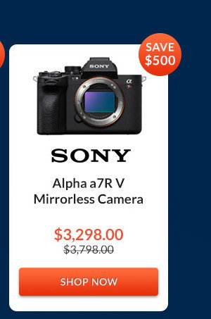 Sony Alpha a7R V Mirrorless Camera