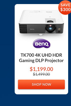 BenQ TK700 4K UHD HDR Gaming DLP Projector