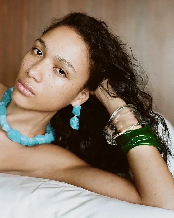 MAURIA wears COMPLETEDWORKS