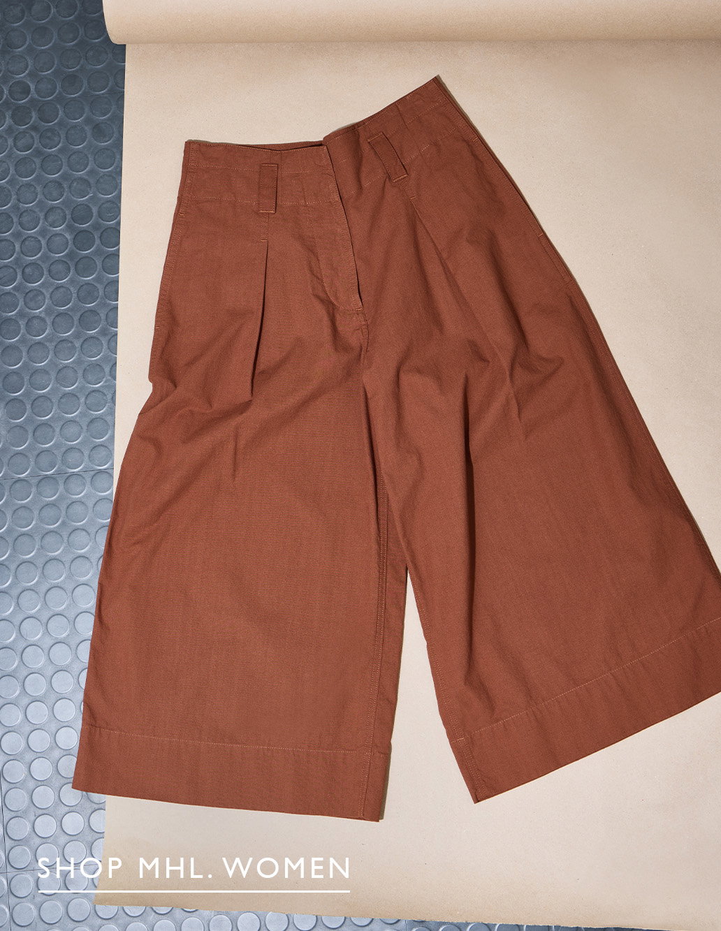 Wide-leg cotton culottes from the MHL. women’s sale