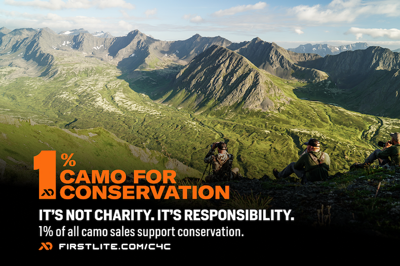 1% of all camo sales support conservation