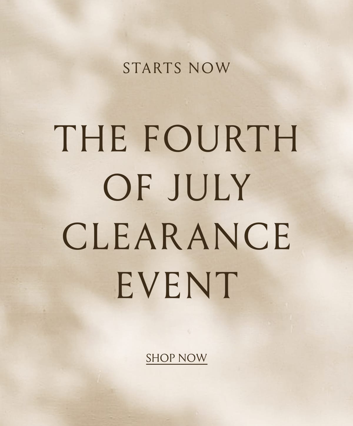 The Fourth Of July Clearance Event | Shop Now