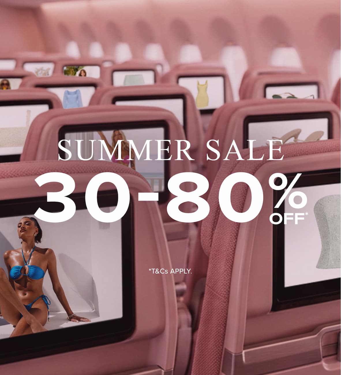 SHOP 30-80% OFF SELECTED STYLES*