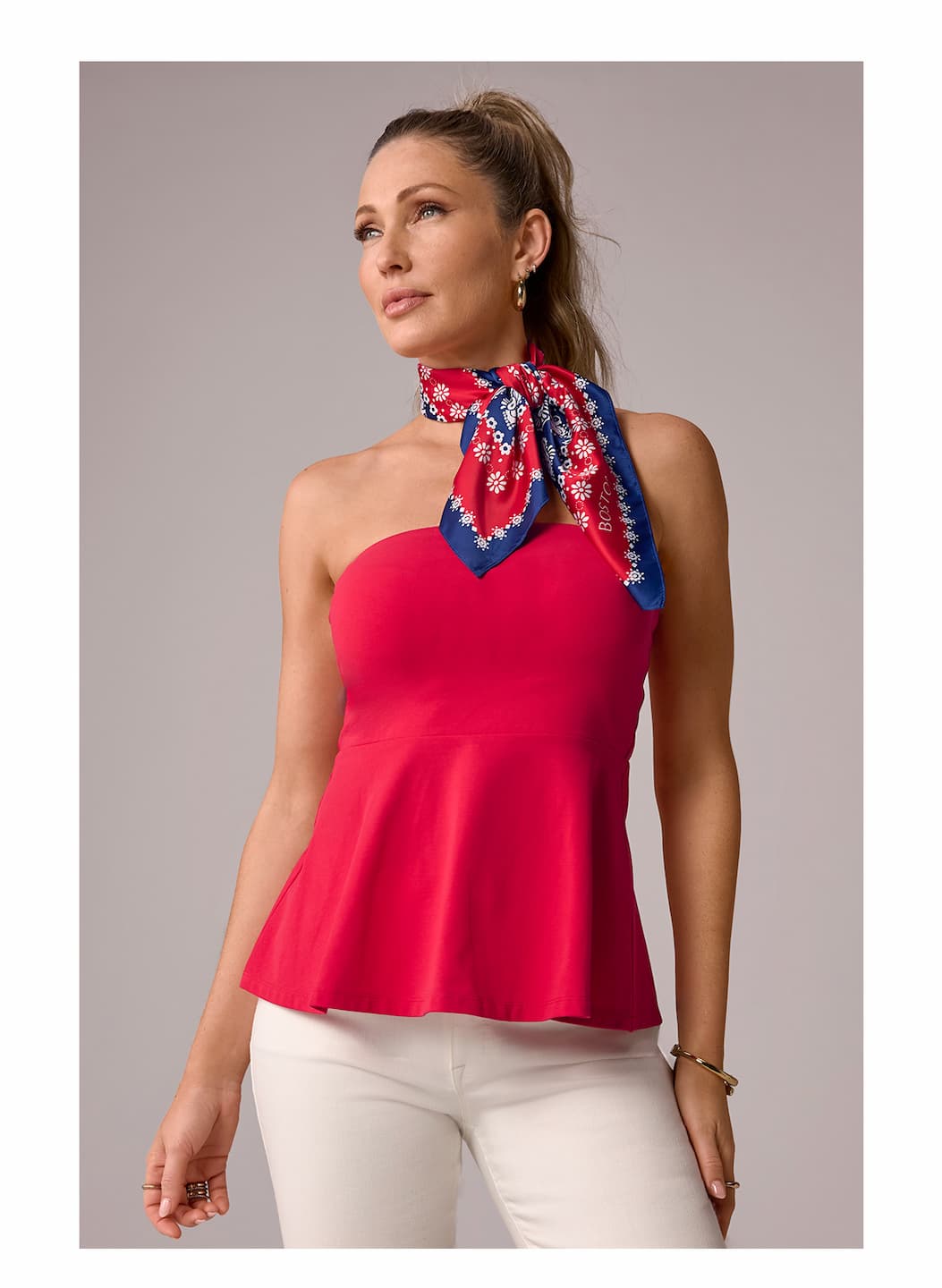 Boston Proper Printed Scarf