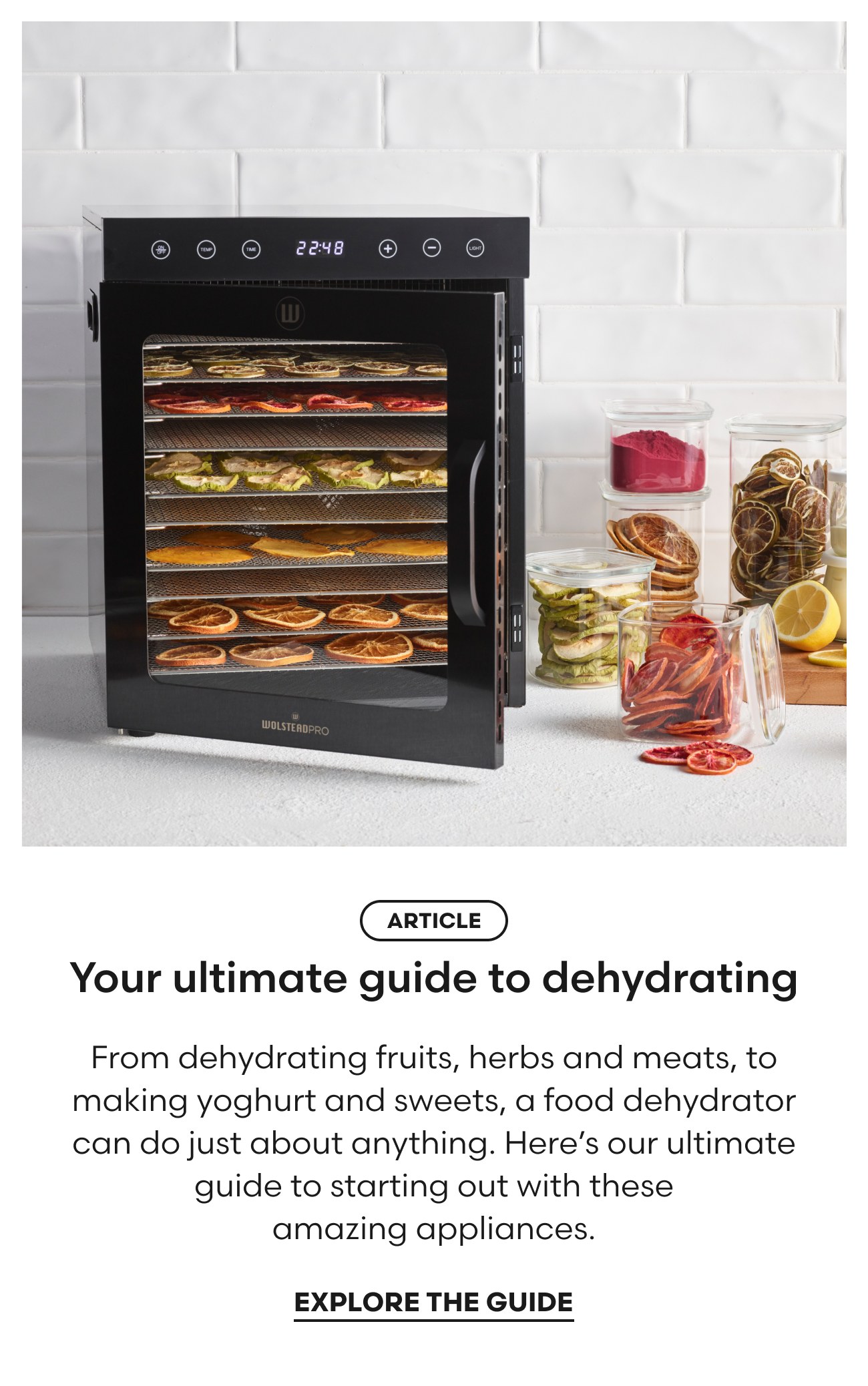 Your ultimate guide to dehydrating