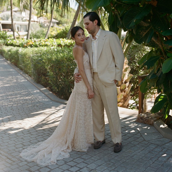 Phoebe Philo! Ralph Lauren! Colleen Allen! The Bride Wore 7 Impeccably Elegant Looks for Her St. Barts Wedding