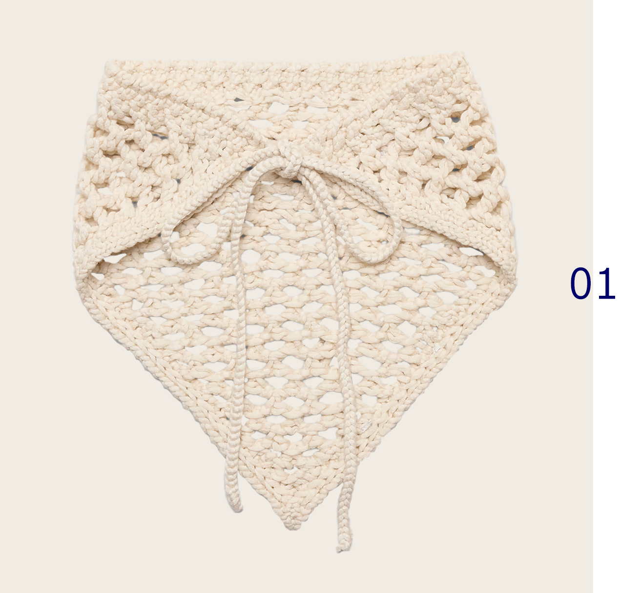 Crochet Tie Bandana
