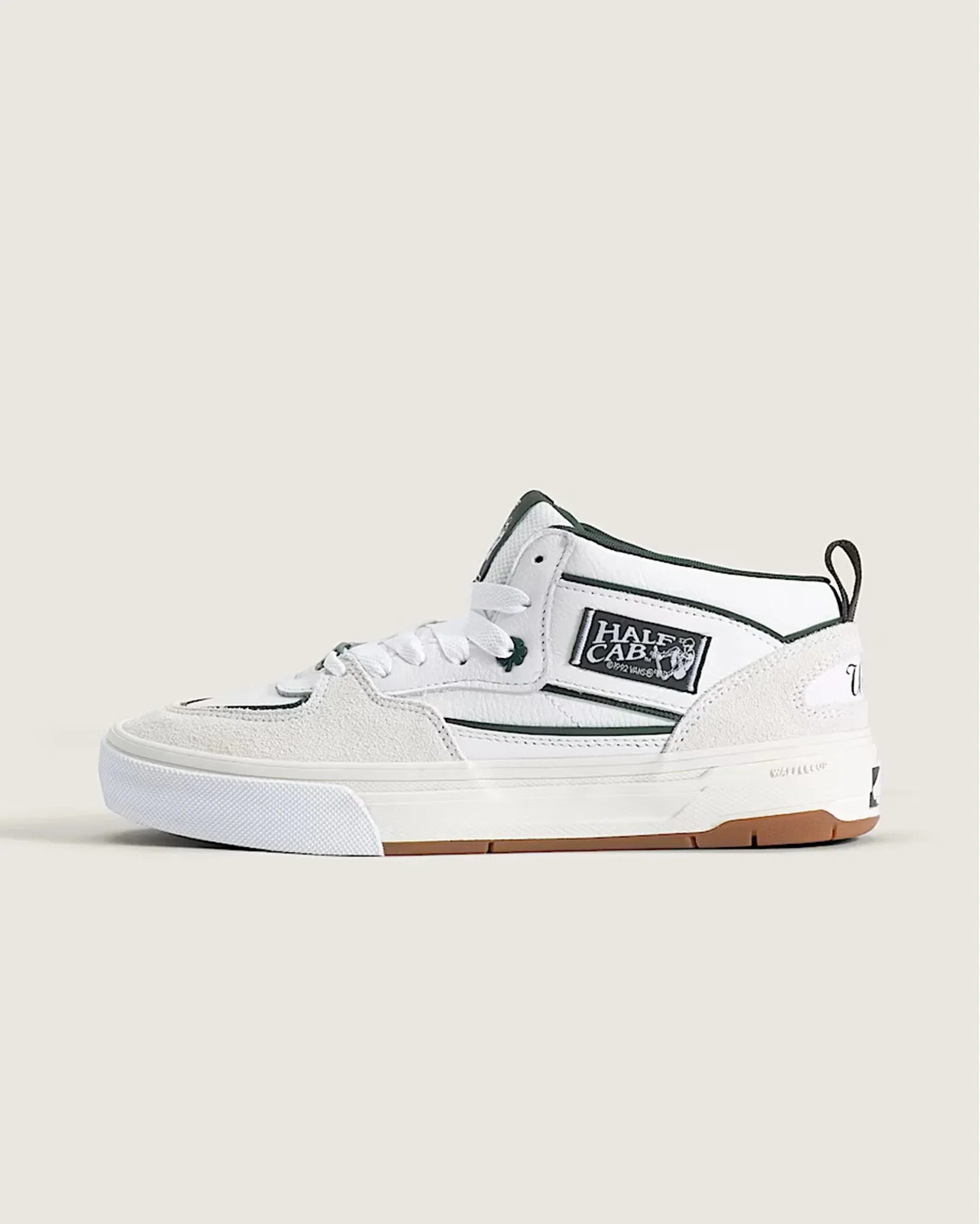 Image of Skate Half Cab Wafflecup Shoe - Una Farrar Utility Block Blanc De Blanc
