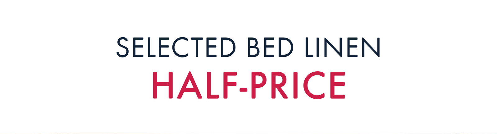 Bed Linen Sale