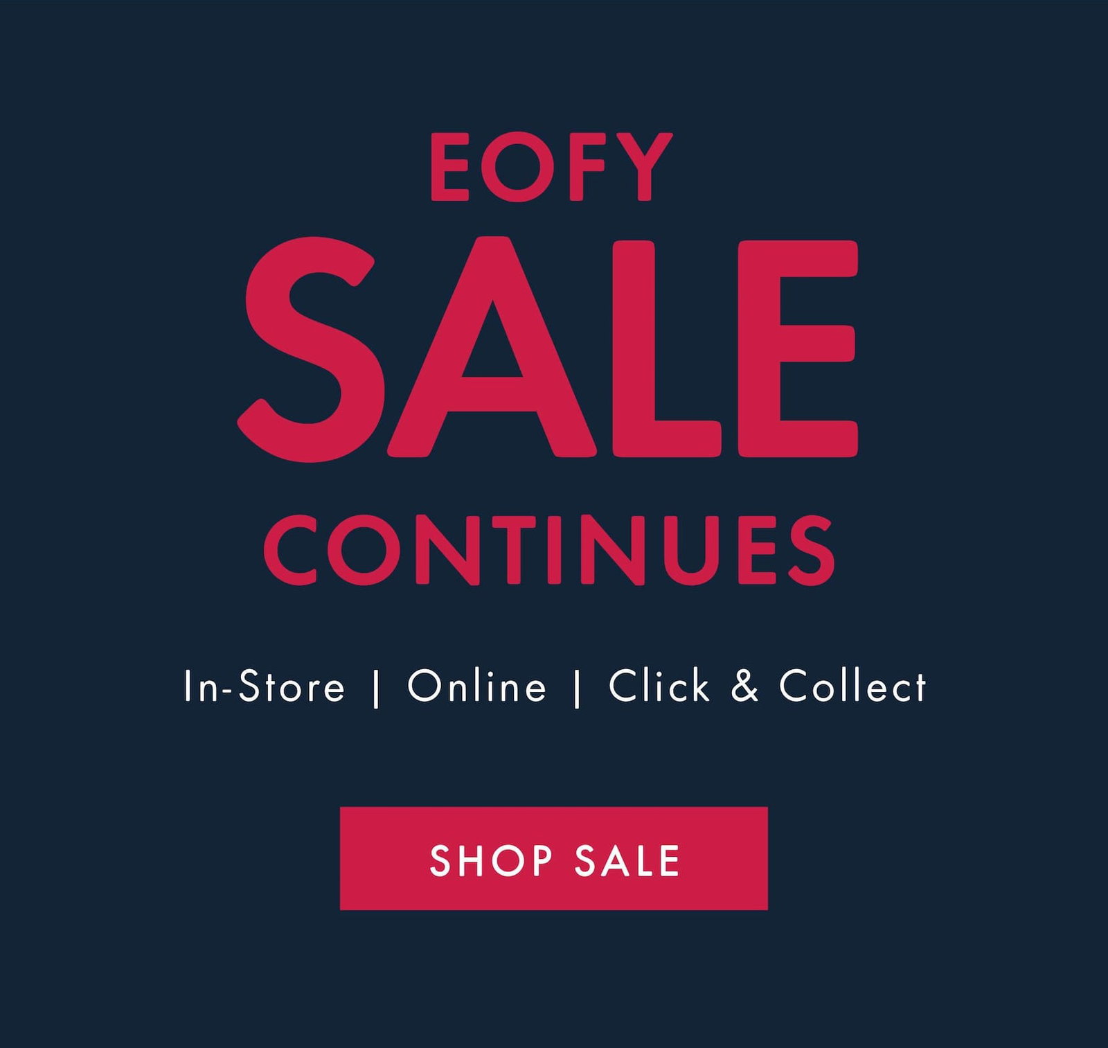 EOFY Sale