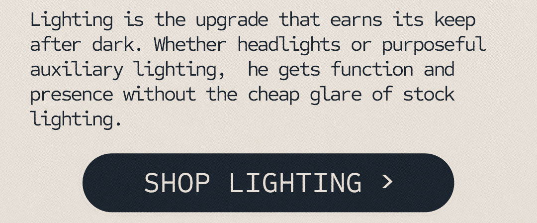 shop lighting at vivid racing