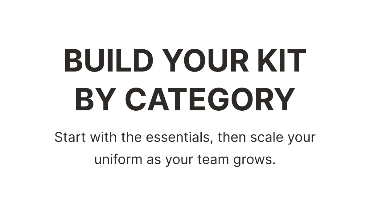 Build your kit by category
