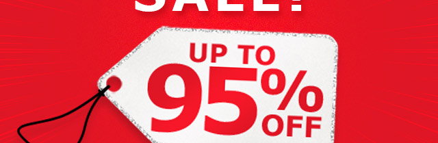 Up to 95% Off