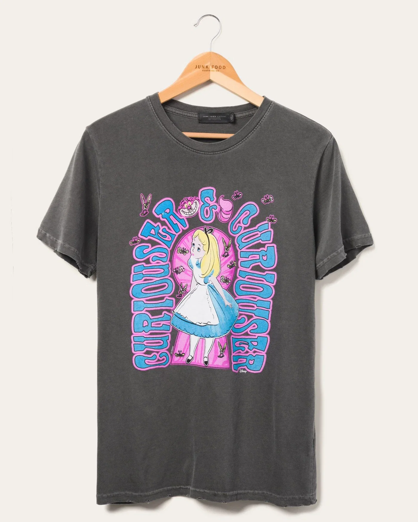 Image of Disney's Alice In Wonderland Curiouser Vintage Tee