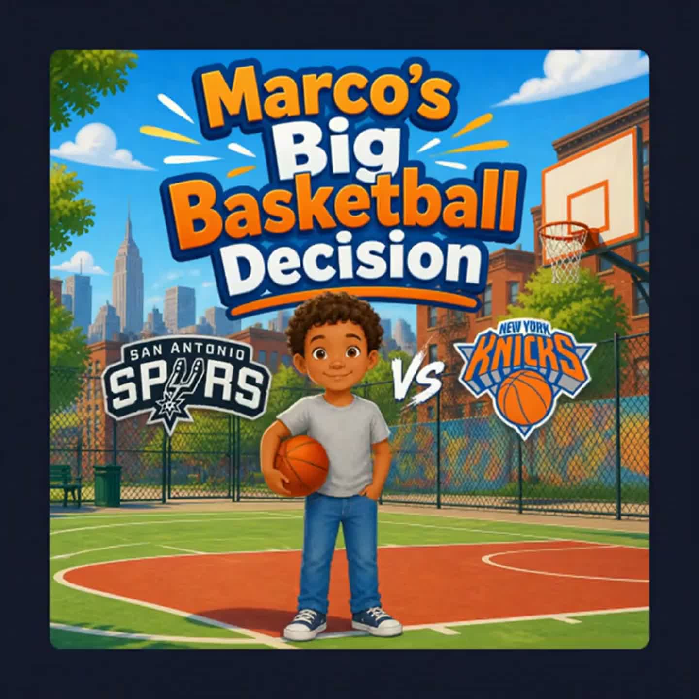 Marco's Big Basketball Decision Kidbox News story cover