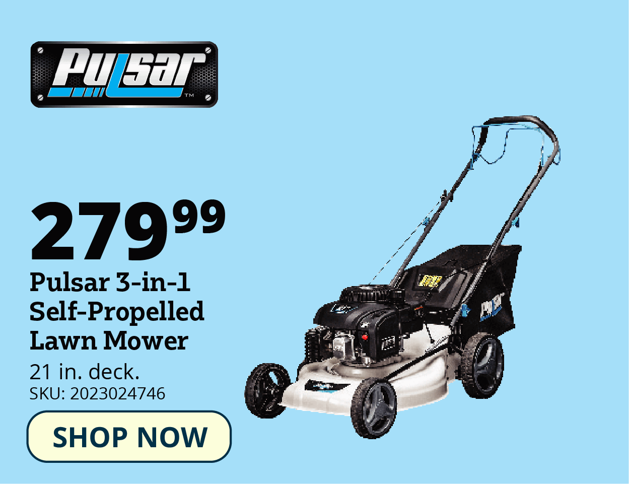 Pulsar 3-in-1 Mower