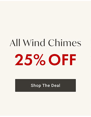 25% Off All Wind Chimes | Shop the Deal >