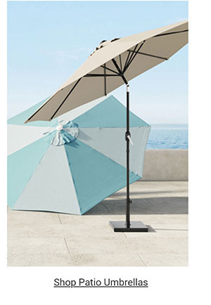 Shop Patio Umbrellas >