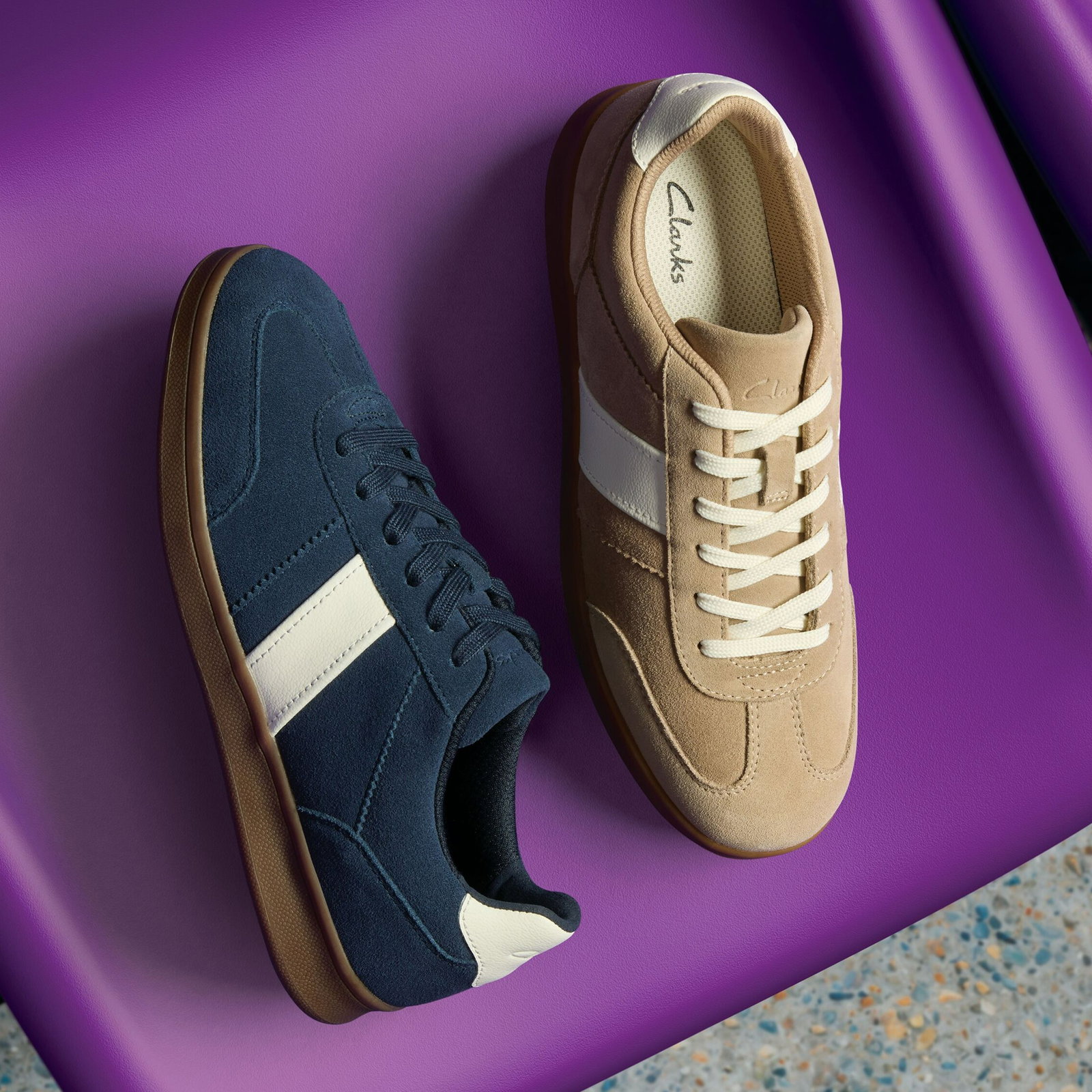Shop Seco Speed 2 Navy Suede