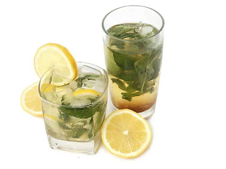 Iced Ginger Mint Green Tea