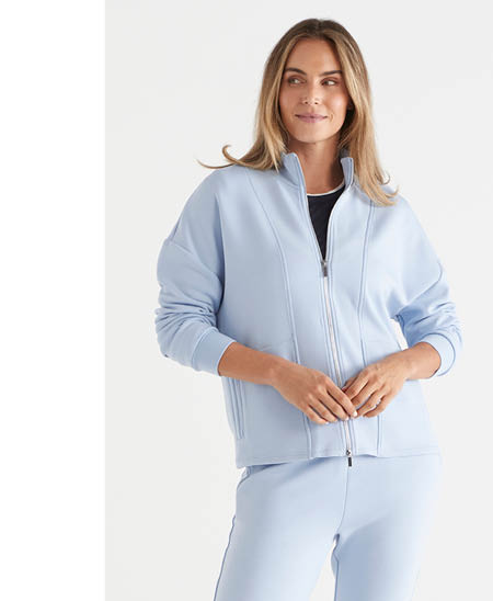 Zip Through Sweat Jacket