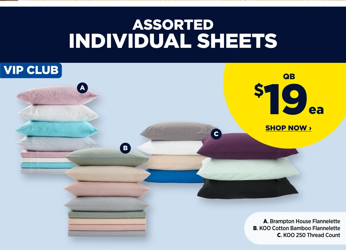 ASSORTED INDIVIDUAL SHEETS