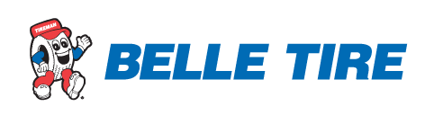 Belle Tire Tireman logo