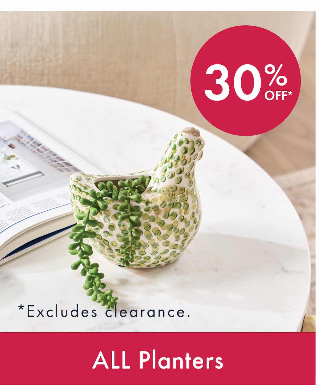 Planters Sale