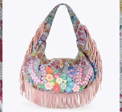 LARGE SHOREDITCH FRINGE BAG