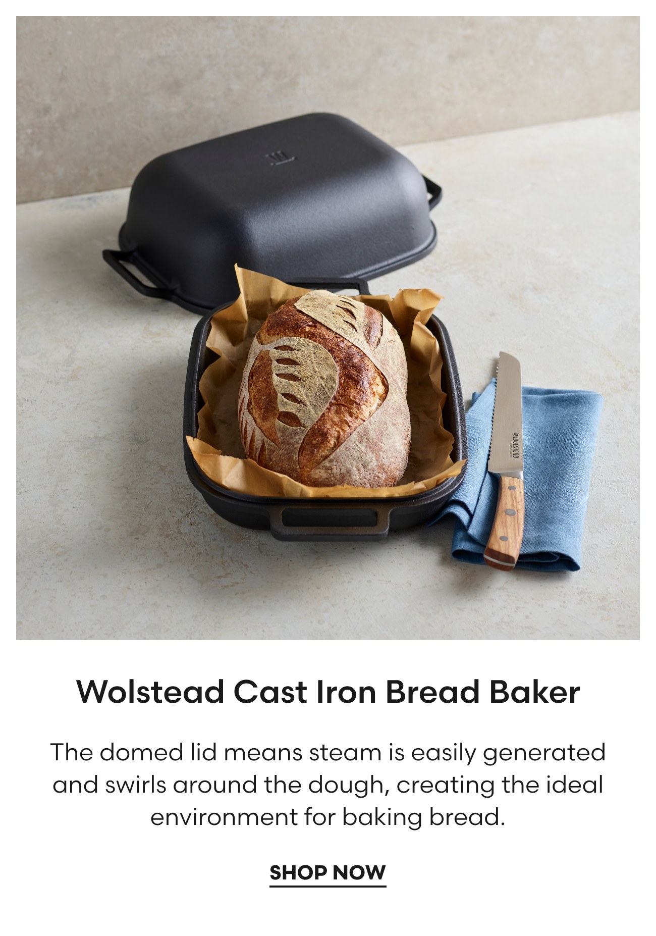 Wolstead Cast Iron Bread Baker