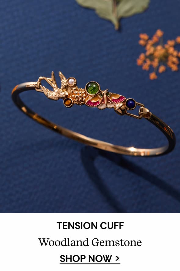 Shop Woodland Gemstone Tension Cuff