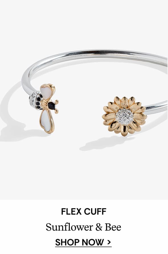Shop Sunflower & Bee Flex Cuff