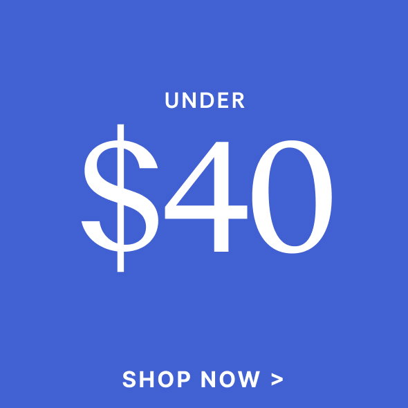 Under $40