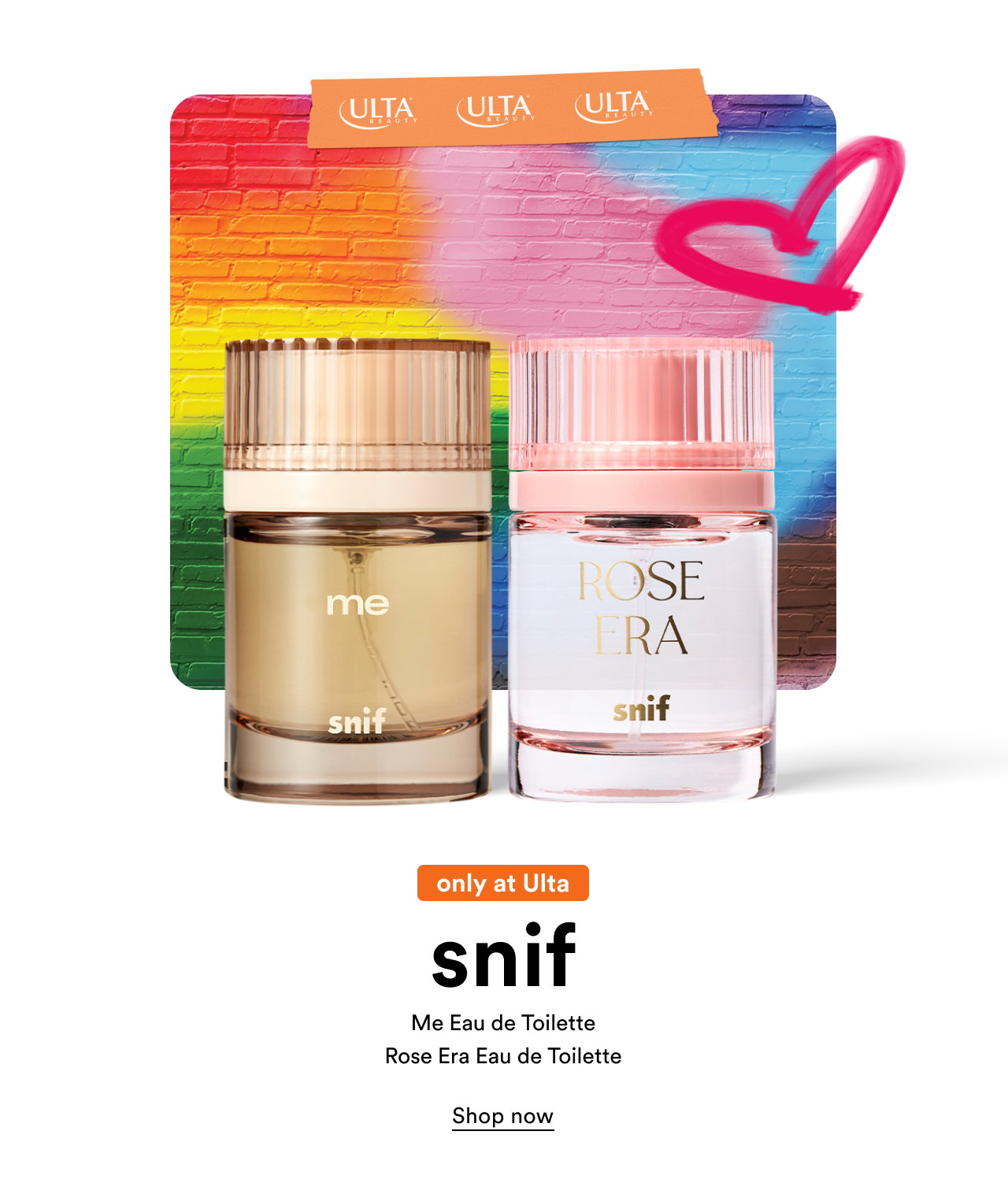 Only at Ulta | Snif | Me Eau de Toilette | Rose Era Eau de Toilette | Shop now