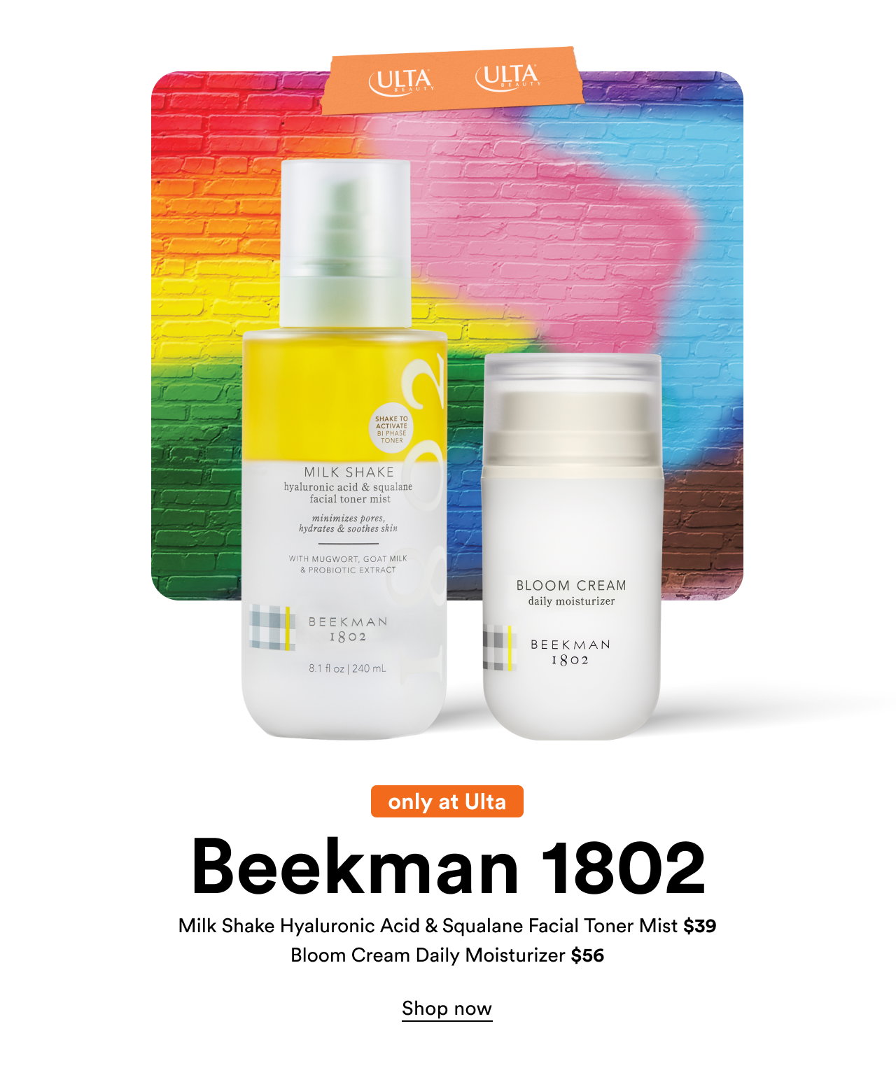 Only at Ulta | Beekman 1802 | Shop now