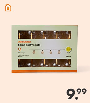 Solar partylights Mykonos voor 9.99
