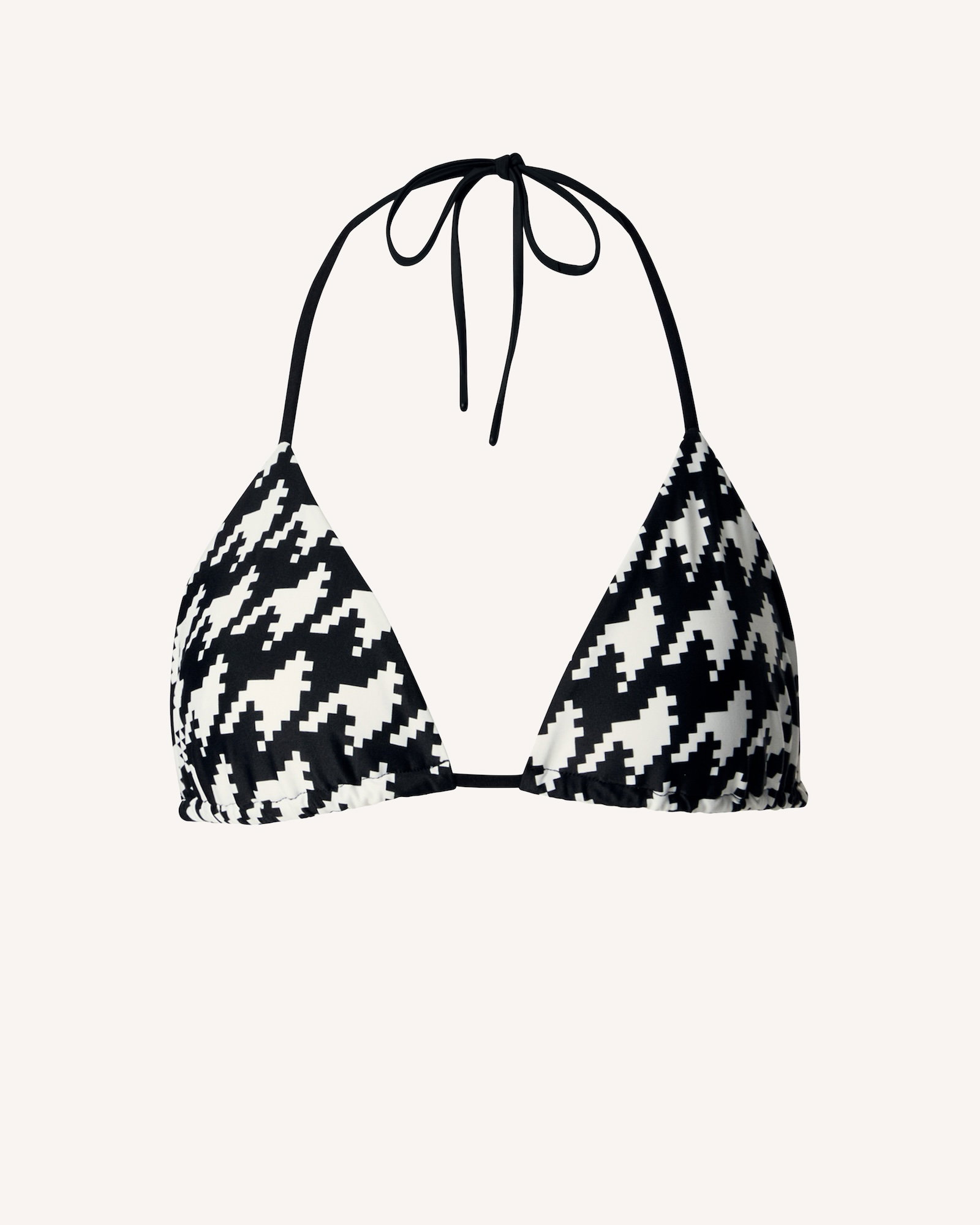 Houndstooth Bikini Top