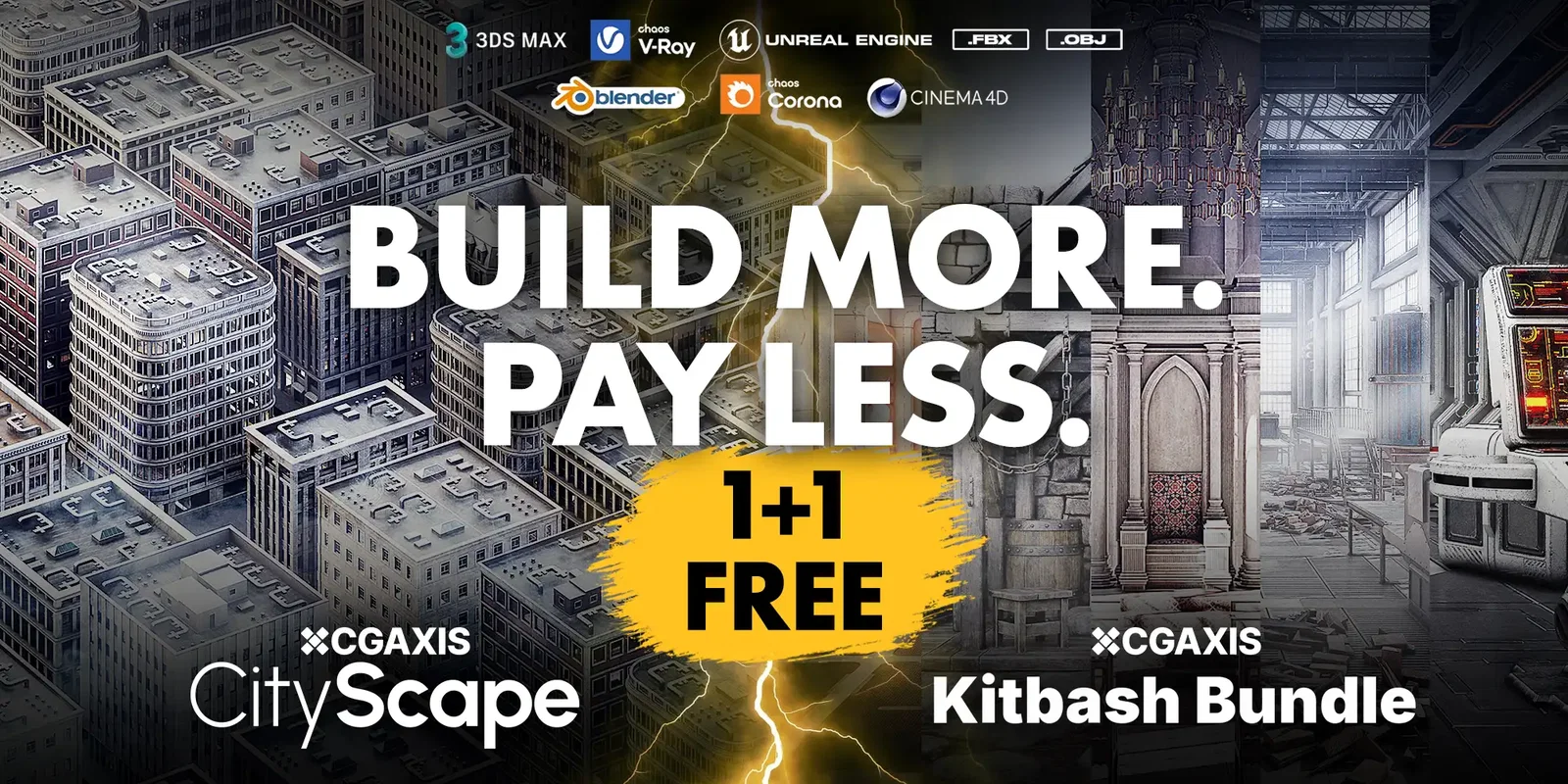 3 days left, final weekend, CGAxis 2 bundles for $49