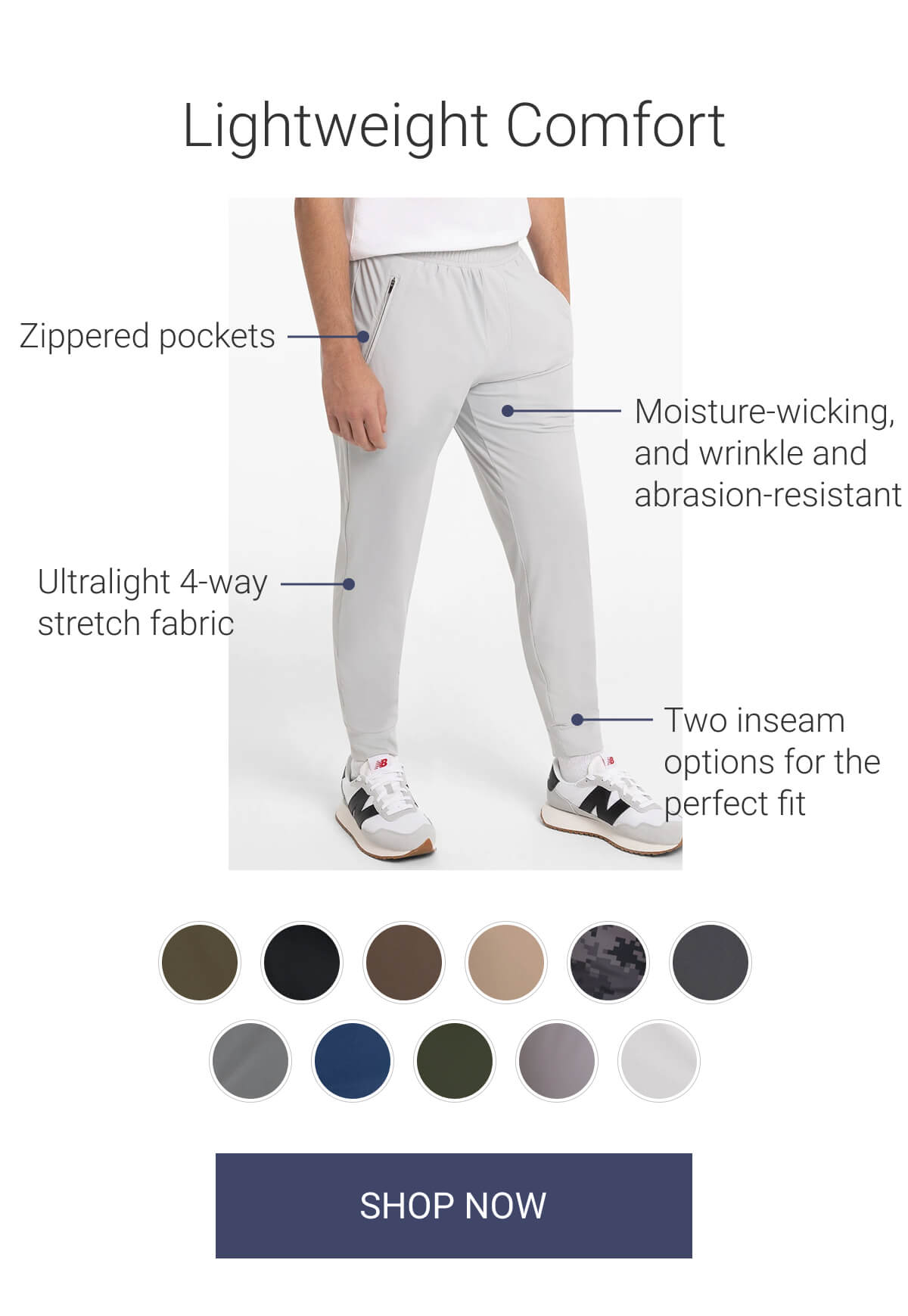 Lightweight Comfort