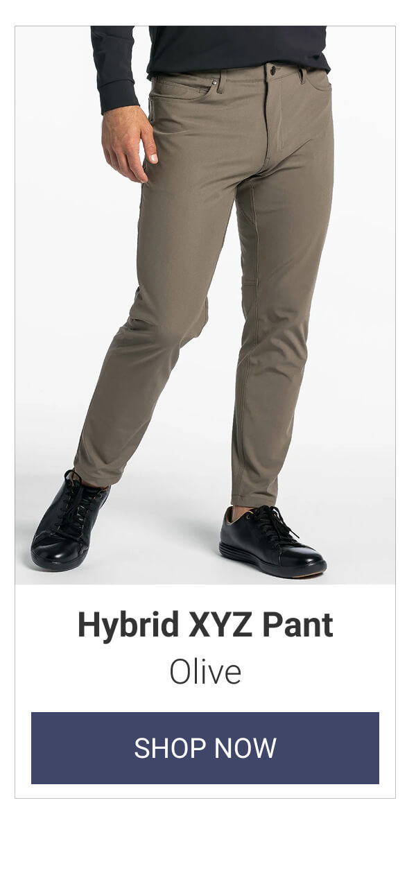 Olive Hybrid XYZ Pant