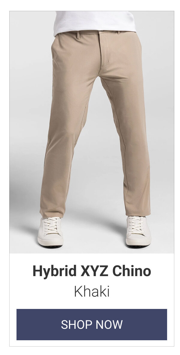 Khaki Hybrid XYZ Chino