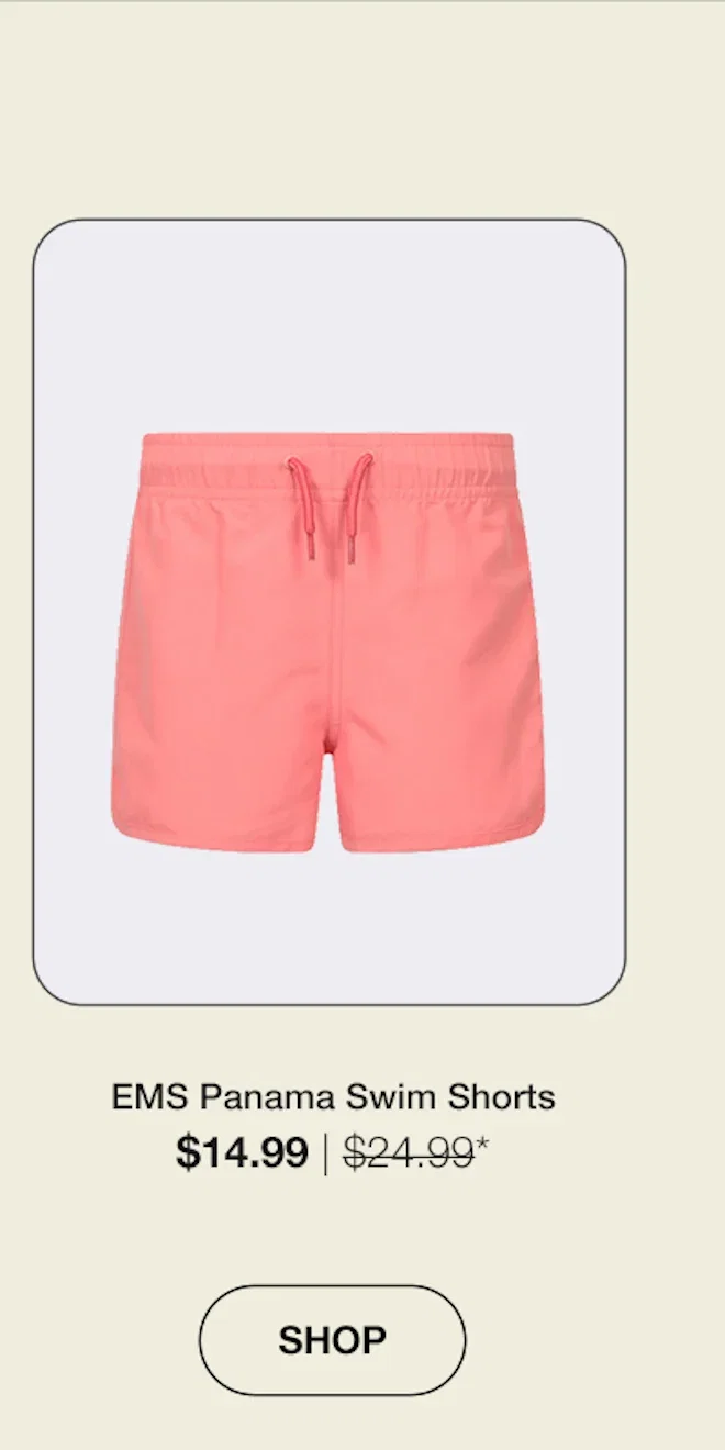 EMS Panama Kids Swim Shorts