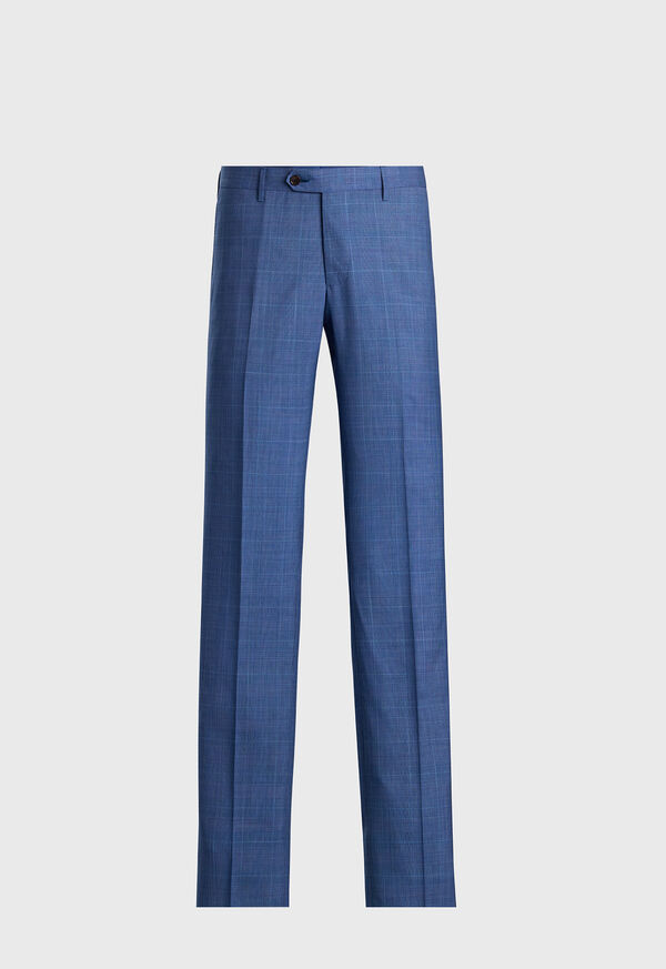 Image of WOOLPLAID DRESS TROUSER