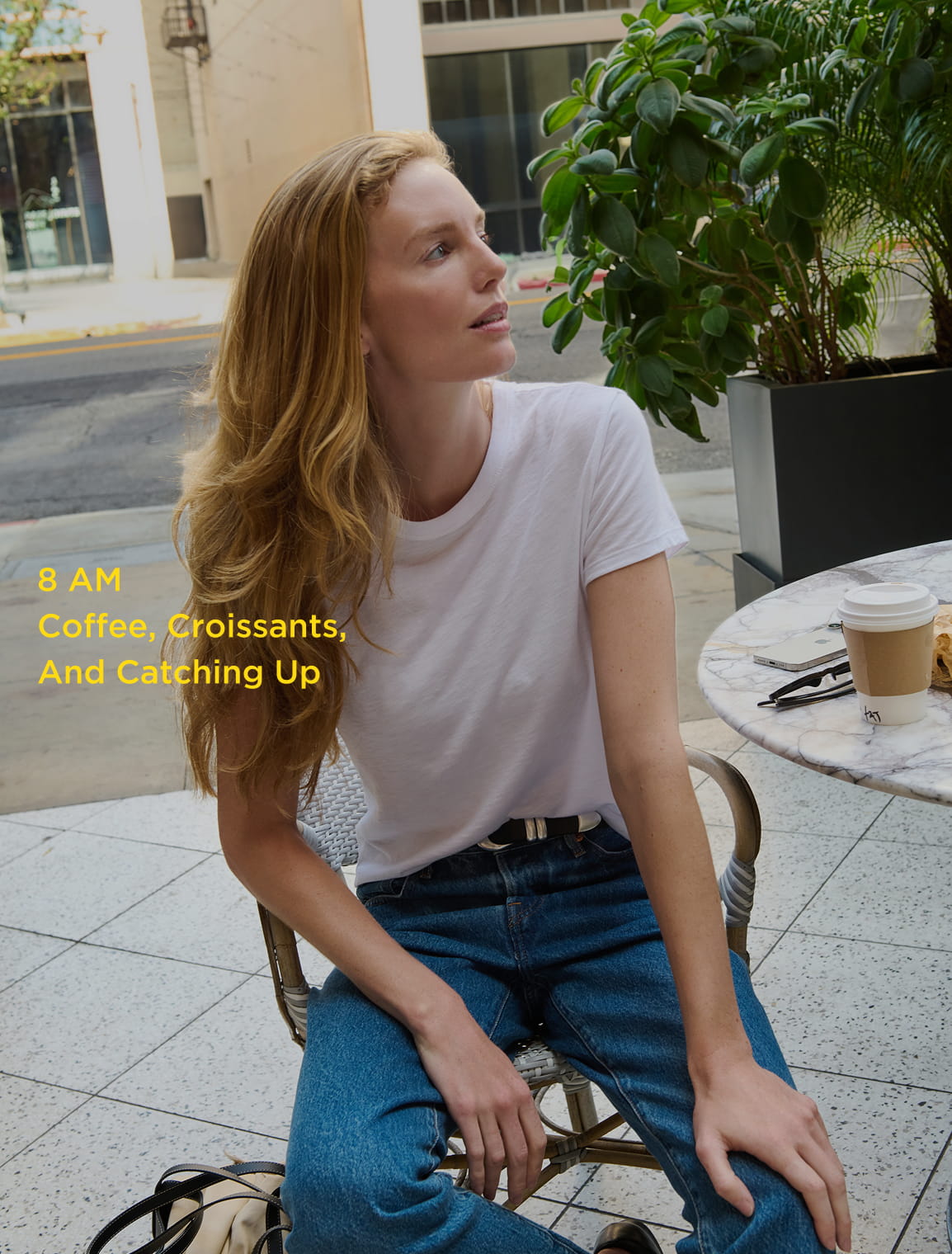 8 AM  Coffee, croissants, and catching up
