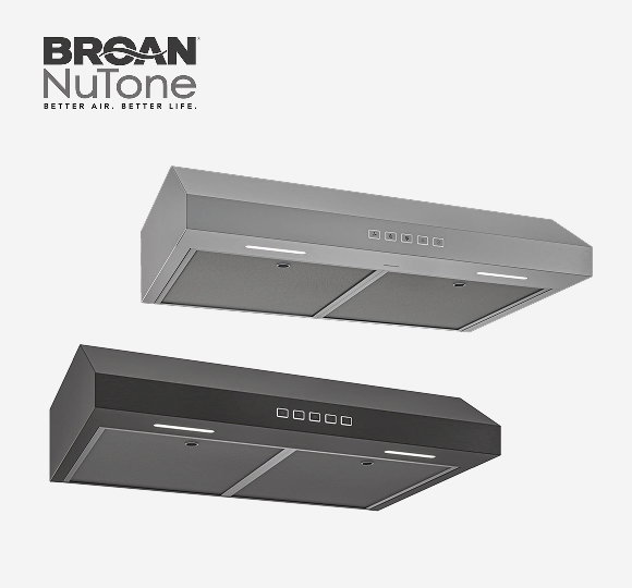 Save 15%* All BROAN NUTONE under-cabinet range hoods