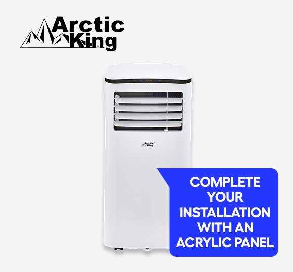 Portable Air Conditioner, 8,000-BTU