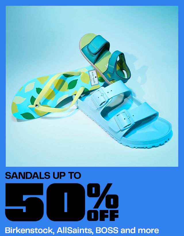 Sandals Up to 50% Off 