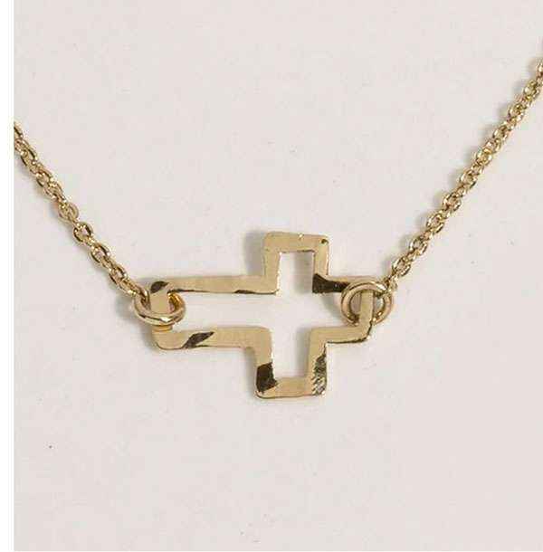 Itty Bitty Cross Necklace