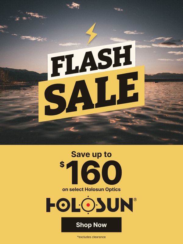 Flash Sale Starts Today! Save Up to $160 on Select Holosun Optics