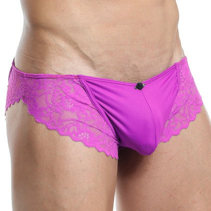 Sexy Boy Slip Dentelle Fuchsia